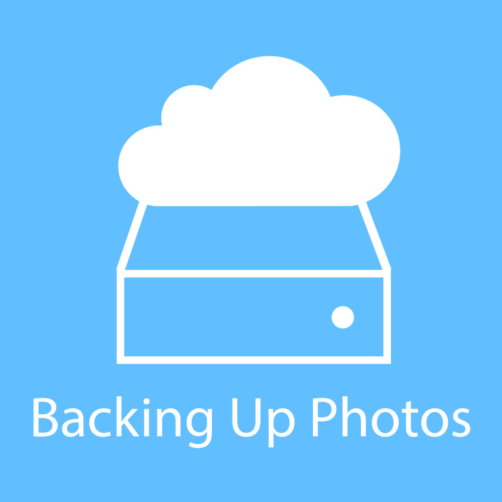 backing up photos